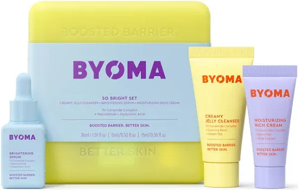 Byoma Brightening Starter Skincare Kit (2.01 fl oz, 3 ct)