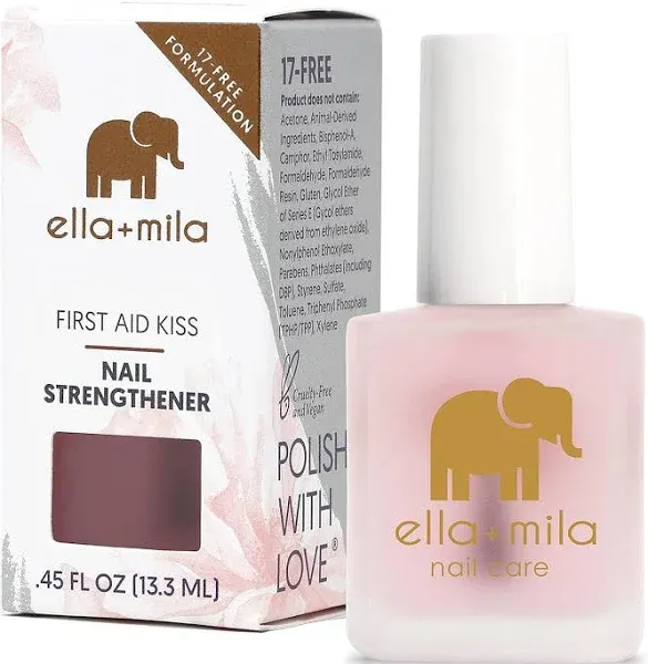 Ella + Mila Nail Care First Aid Kiss Nail Strengthing Nail Care 