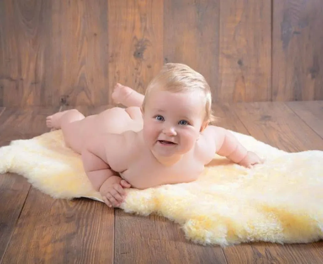 Premium Baby Sheepskin Rug