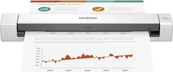 Brother DS-640 Compact Mobile Document Scanner