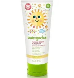 Babyganics Mineral-Based Sunscreen, 50 SPF, 2 oz