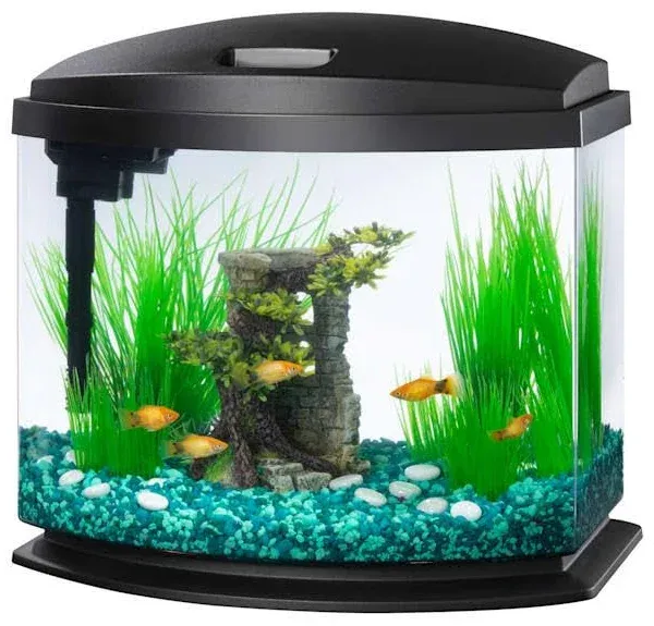 Aqueon 5 Gallon SmartClean Aquarium Fish Tank *Everything Needed to Start*