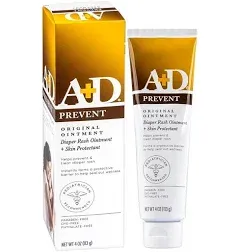 A+D Original Diaper Rash Ointment Prevents &amp; Treats Diaper Rash, Moisturizing