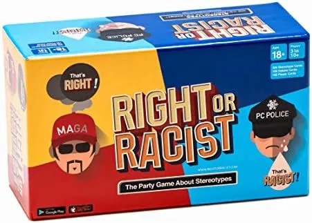 Right Or Racist Adult Party Game