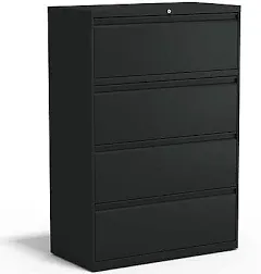 Staples 4-Drawer Lateral File Cabinet