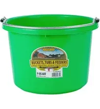 Little Giant Plastic Bucket 8 qt. Navy