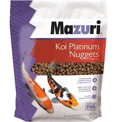 Mazuri Koi Platinum Nuggets Fish Food