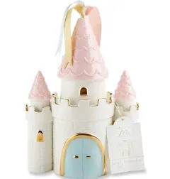 Baby Aspen Simply Enchanted Ceramic Castle Bank