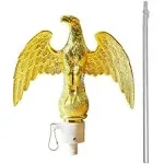 7.5Ft Telescopic Eagle Finial Flagpole