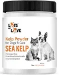 Lots of Love Organic Sea Kelp Supplement Granular for Dogs and Cats - Lambert Vet Supply | Dog, Cat, Horse, Kennel, & Vet Supplies