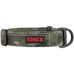 KONG Chew Resistant Dog Collar, Medium, Camo