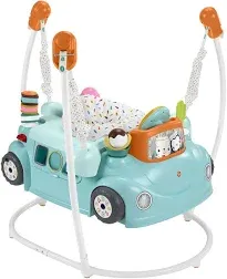 Fisher-Price 2-in-1 Sweet Ride Jumperoo Activity Center & Learning Toy for Infant and Toddler