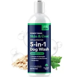 Honest Paws Dog Shampoo and Conditioner - Premium Dog Wash for Allergies and Dry