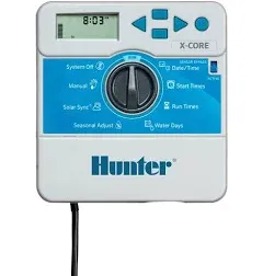 Hunter Industries X-Core 8-Station Indoor Irrigation Controller (New Version)