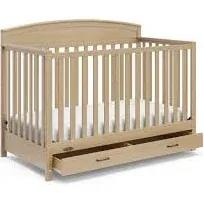 Graco - Benton 5-in-1 Convertible Crib with Drawer - White