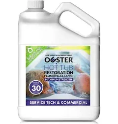 Ouster Hot Tub Cleaner &amp; Spa Hot Tub Plumbing Restoration Kit