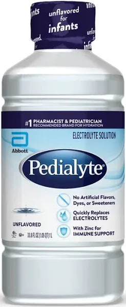 Pedialyte Electrolyte Solution Unflavored