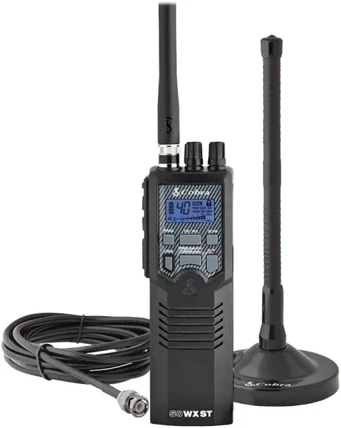 Cobra 40-Channel Handheld CB Radio HH50WXST