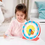 Melissa & Doug Turn & Tell Wooden Clock