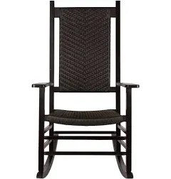 Shine Company Hampton Porch Rocker - Oak