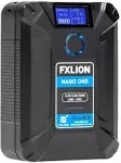 FXLION Nano ONE V Mount/V-Lock Battery 3400mAh(50Wh/1<wbr/>4.8V) with D-TAP,USB-C,U.<wbr/>..