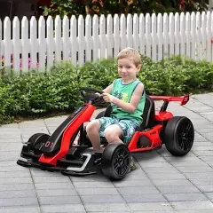 Aosom 24V 7.5 MPH Electric Go Kart