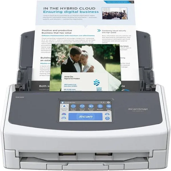 Fujitsu ScanSnap iX1600 Scanner