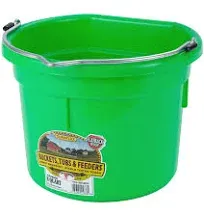 Little Giant 8 Flat Back Plastic Bucket