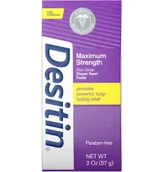 Desitin Maximum Strength Diaper Rash Paste