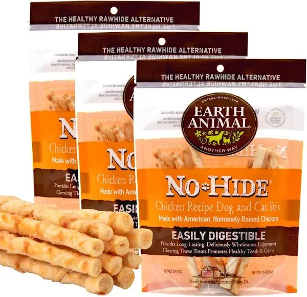 Earth Animal No Hide Chicken Stix