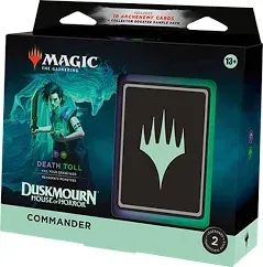 Magic The Gathering - Duskmourn Commander Deck (Death Toll)