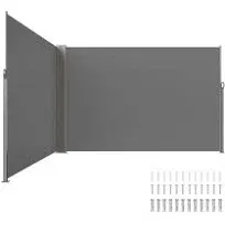 VEVOR Retractable Side Awning 236' Outdoor Privacy Screen