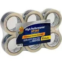 Duck HP260 Packaging Tape 1.88" x 60