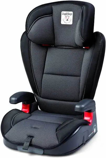 Peg Perego Viaggio HBB 120 - Booster Car Seat - for Children from 40 to 120 lbs - Made in Italy - Licorice (Black)