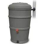 Earthminded RainStation 50 gal. Rain Barrel - Color: Granite