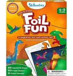 Skillmatics Art & Craft Activity Foil Fun Dinosaurs