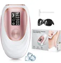 LYSMOSKI Laser Hair Removal with Cooling System