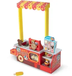 New in box Melissa&amp;Doug Disney Snacks&amp;Popcorn Wooden Pretend Play Food Counter