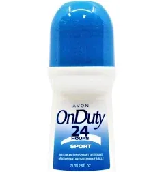 Avon On Duty 24 Roll Deodorant 2.6 oz