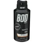 Bod Man Fragrance Body Spray, Black, 8 fl oz (Pack of 2)