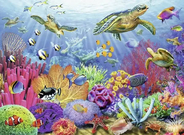 Ravensburger Puzzle 500 Piece Tropical Waters