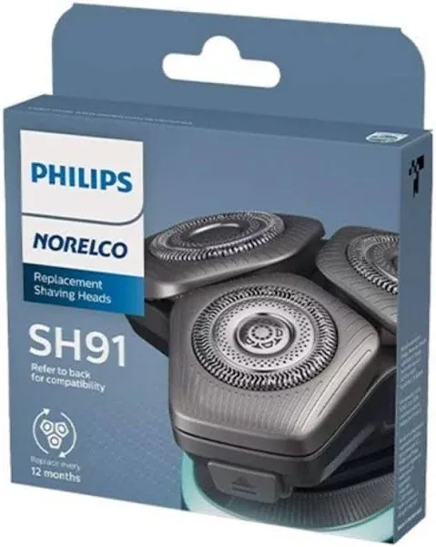 Philips Norelco Sh91/52 Replacement Blades for Shaver Series 9000 and S9000 Prestige