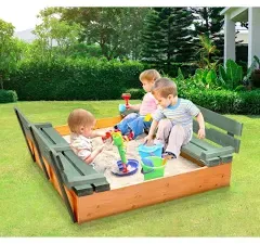 Badger Basket Convertible Cedar Sandbox