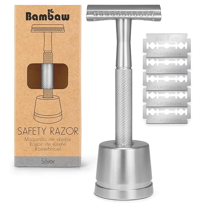 Bambaw Safety Razor with Stand