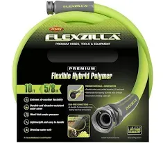 Flexzilla Garden Lead-In Hose 5/8 In. X 10 Ft, Heavy Duty, Lightweight, Drinking