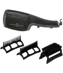 Gold N Hot Gh2275 Professional 875 Watt Styler Dryer with Comb Attachments, Gold