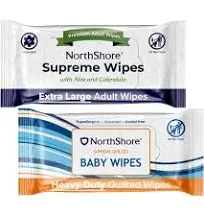 NorthShore Supreme Quilted Wipes