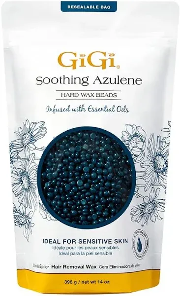 Gigi Soothing Azulene Hard Wax Beads