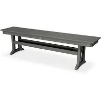 POLYWOOD Farmhouse Trestle Bench