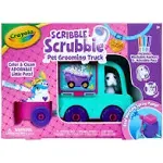 Crayola Scribble Scrubbie Pets Grooming Truck &amp; Toy Pet Playset, Age 3+